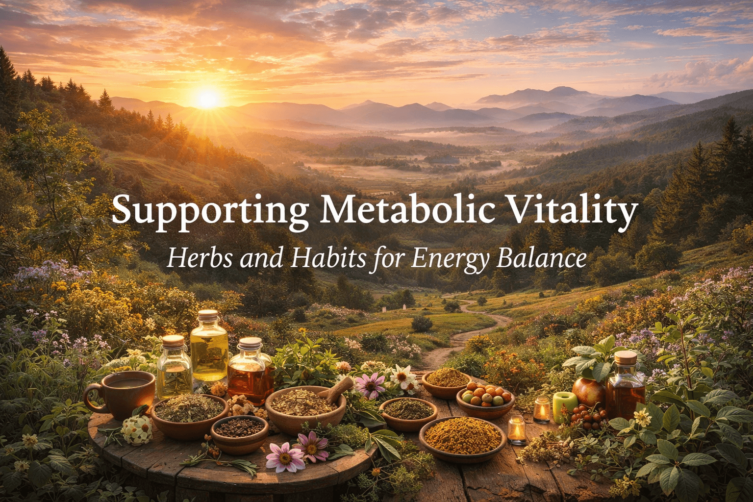 Supporting Metabolic Vitality: Herbs and Habits for Energy Balance
