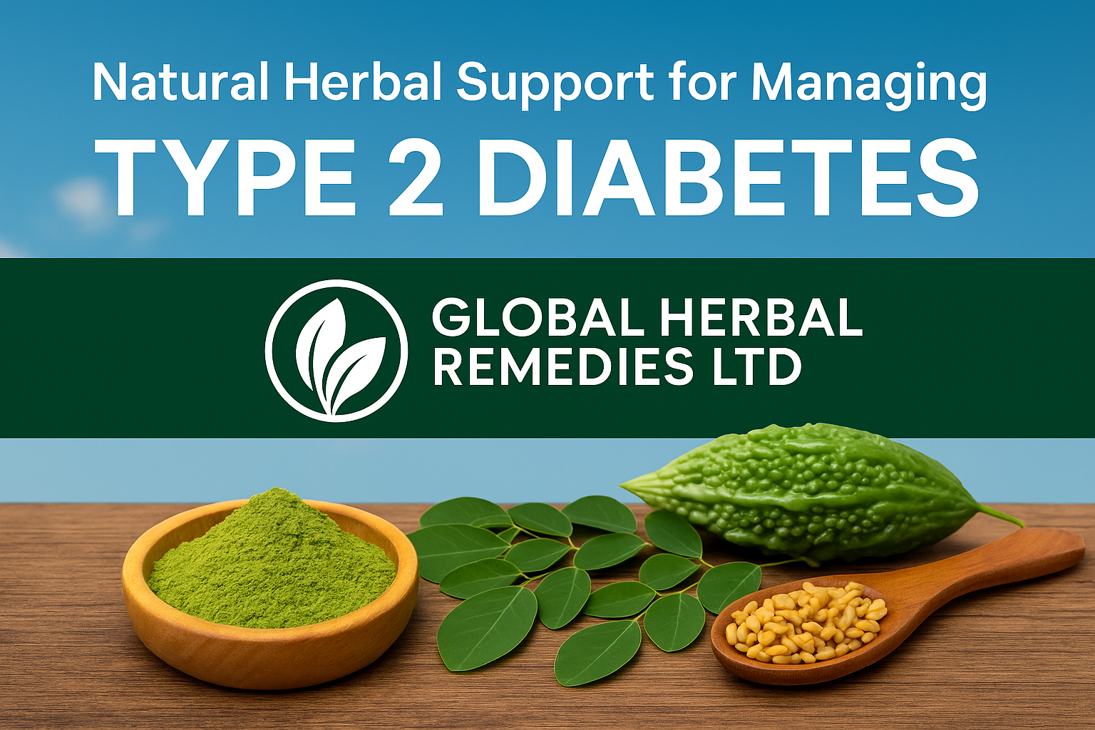 🌿 Natural Herbal Support for Managing Type 2 Diabetes