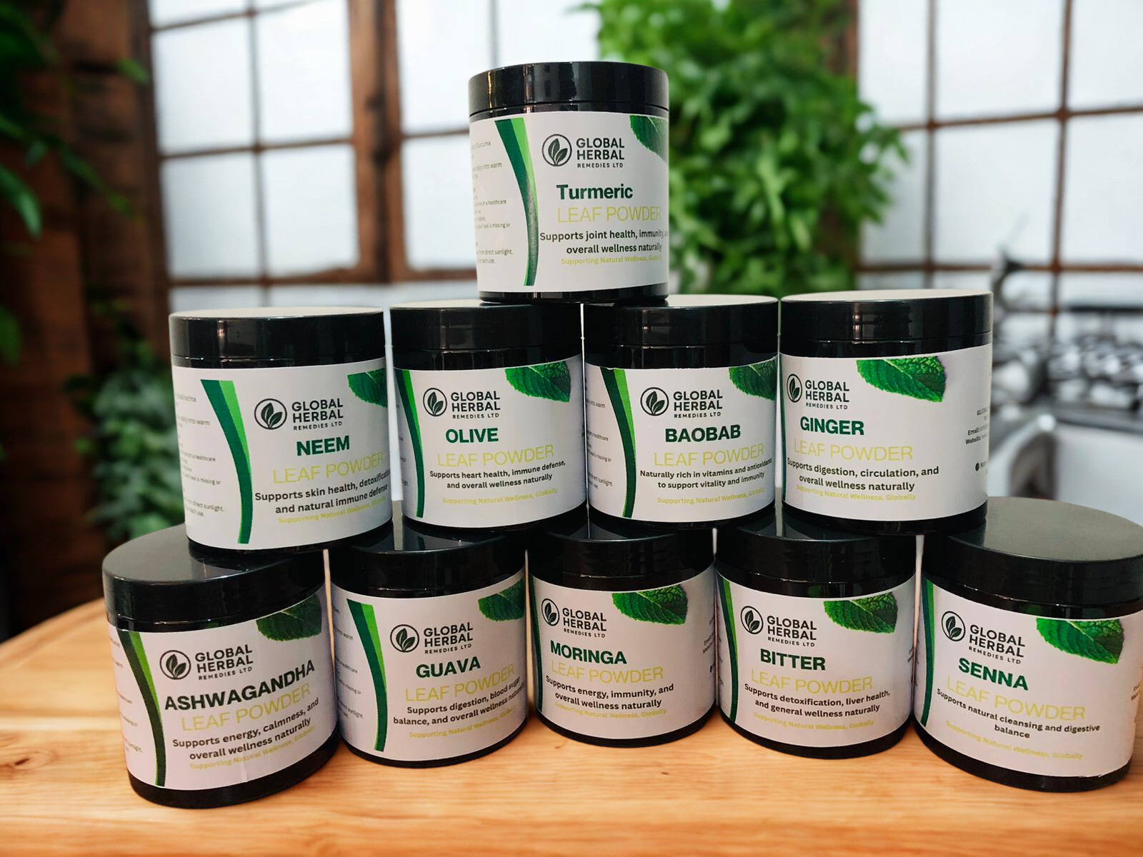 Discover 100% natural herbal powders for daily wellness and vitality by Global Herbal Remedies Ltd