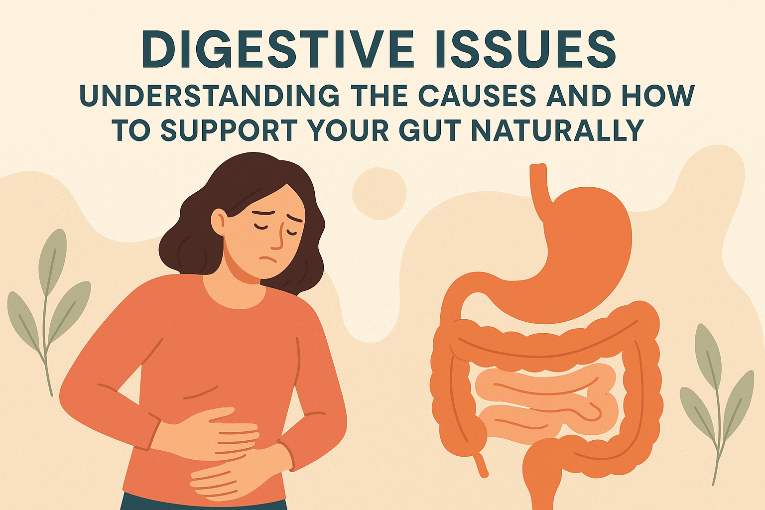 Digestive Issues: Understanding the Causes and How to Support Your Gut Naturally