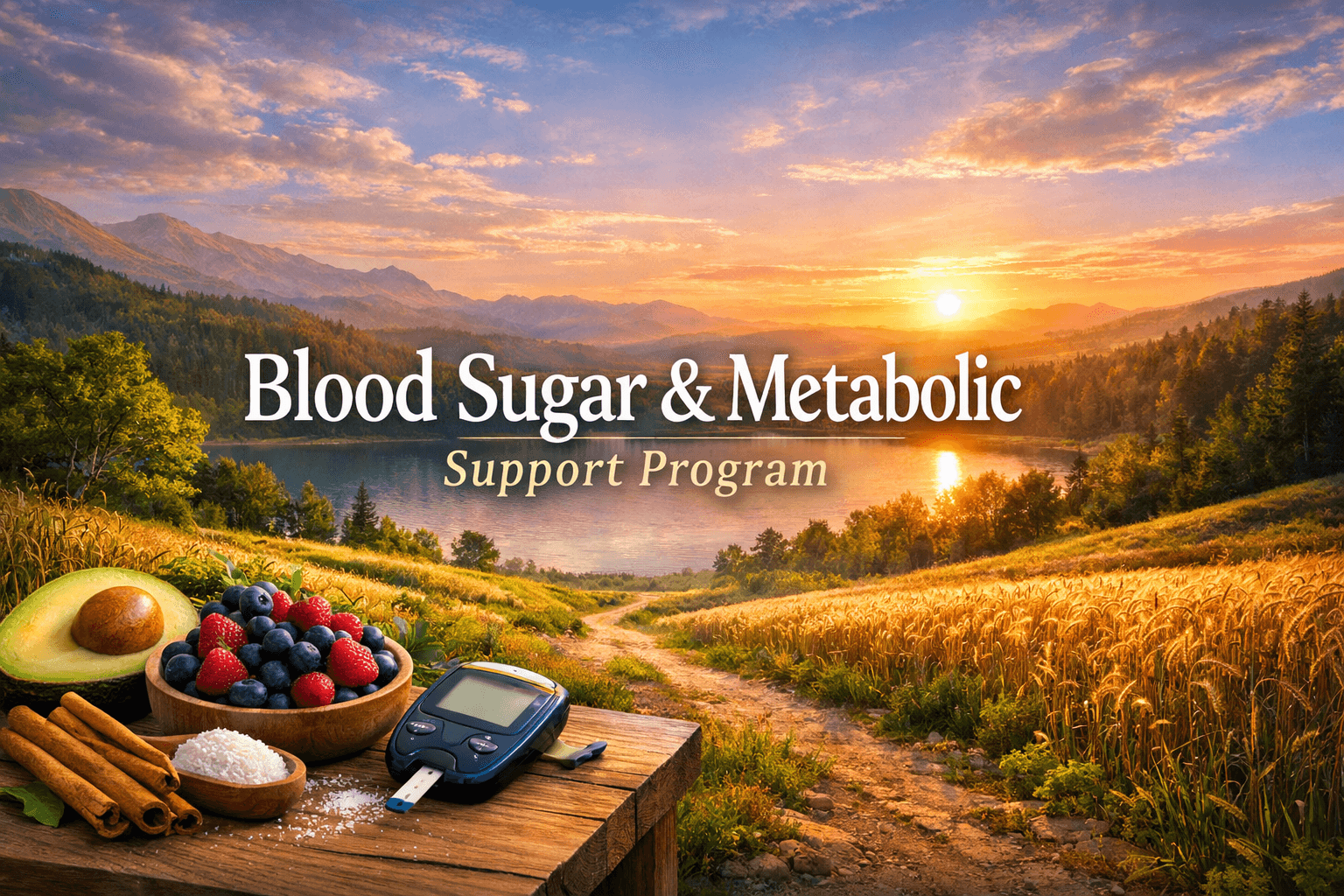 Blood Sugar & Metabolic Support Program by Global Herbal Remedies Ltd