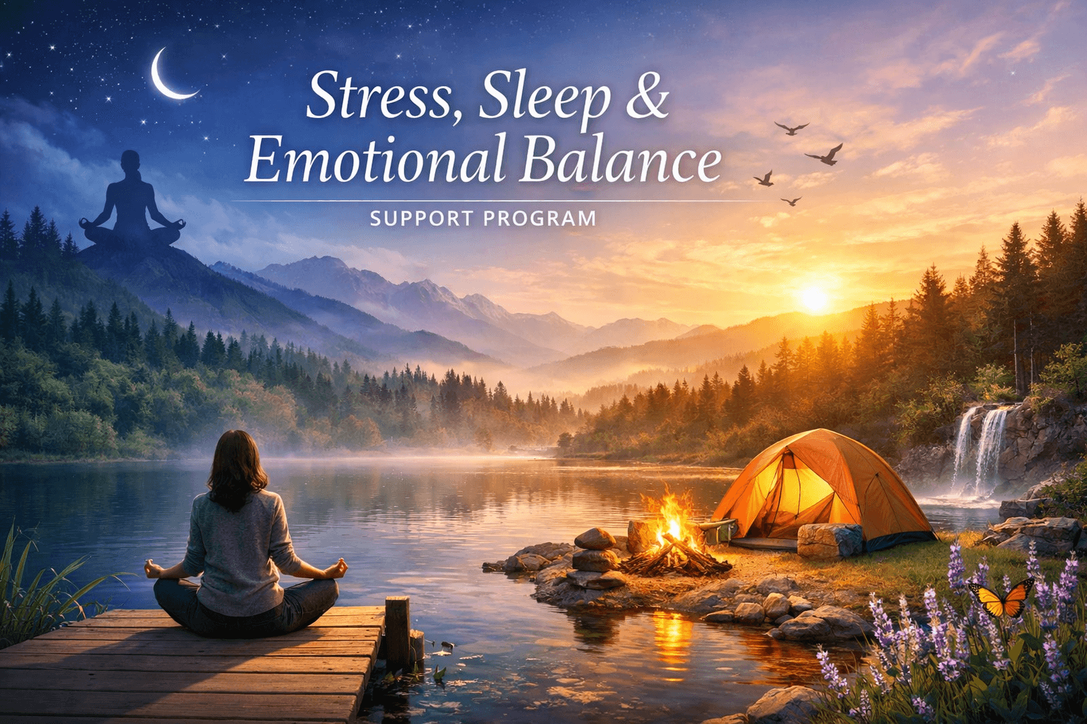 Stress, Sleep & Emotional Balance Support Program by Global Herbal Remedies Ltd