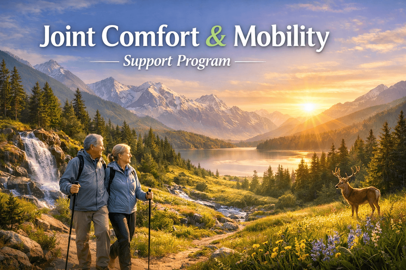 Joint Comfort & Mobility Support Program by Global Herbal Remedies Ltd