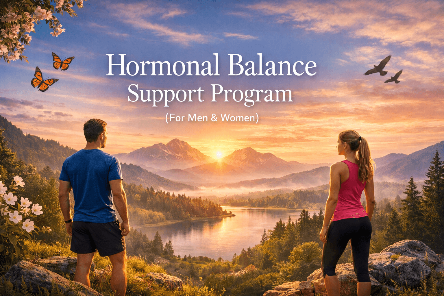 Hormonal Balance Support Program (For Men & Women) by Global Herbal Remedies Ltd
