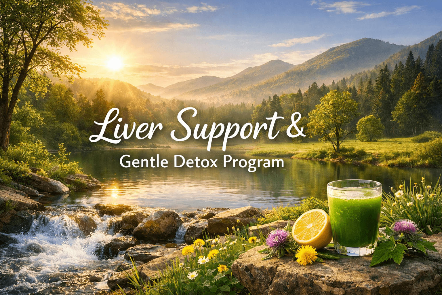 Liver Support & Gentle Detox Program by Global Herbal Remedies Ltd